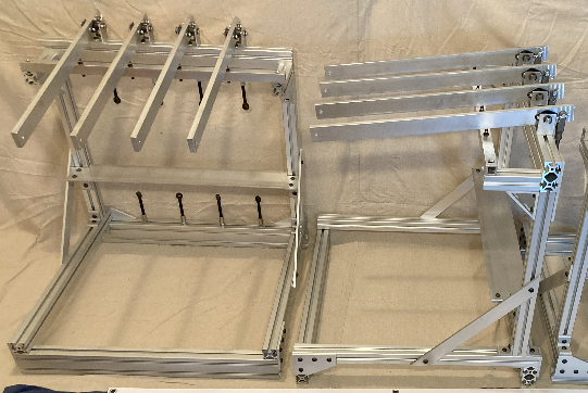 test fixture for ASTM D2990 tensile creep testing